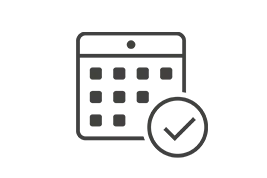 スケジュール管理のイメージ