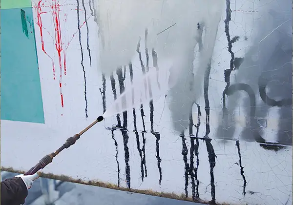 壁面清掃のイメージ