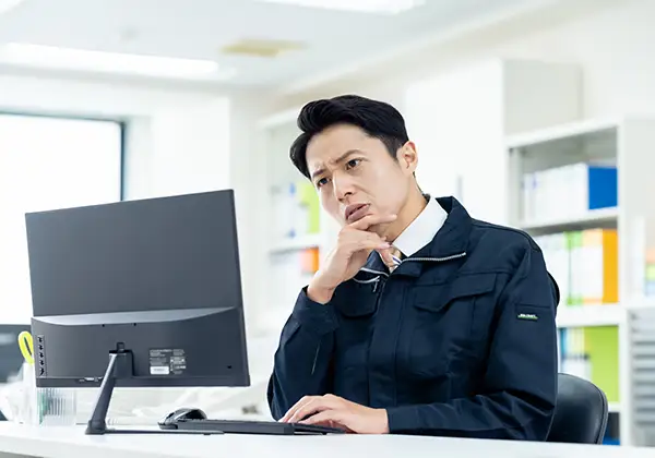 大変な担当者のイメージ