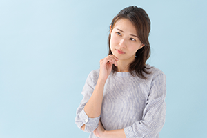 市販薬や自己対策では不安がある方のイメージ