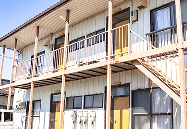 アパート1階全室（4戸分）のイメージ