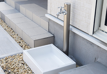 ホース接続や屋外清掃をもっとラクにしたい施設のイメージ