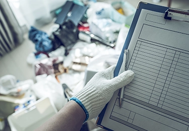 ご家族や親族のお部屋の片付けを検討している人のイメージ