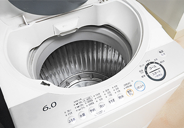 実家の洗濯機メンテナンス(高齢者宅)のイメージ