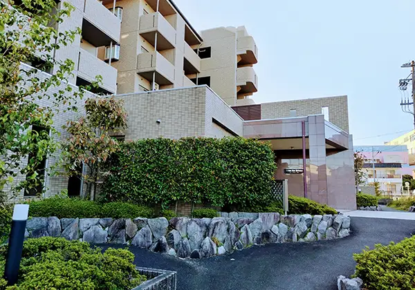 マンションの植木のイメージ