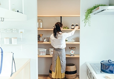 収納棚のイメージ