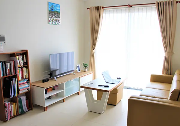 一般家庭のカーテンのイメージ