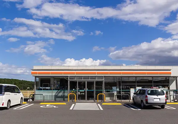 店舗のきれいな駐車場のイメージ