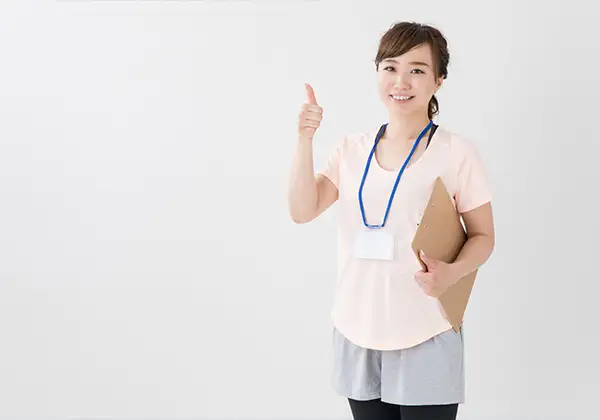 スポーツジムのスタッフのイメージ