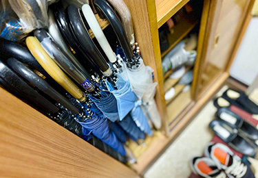 市販の収納家具ではサイズや使い勝手が合わないイメージ