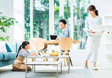 家族構成が変わり、キッチンの仕様を見直したい方のイメージ