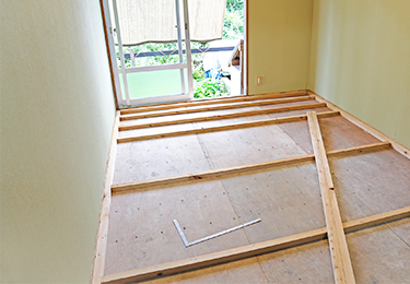 和室を洋室に変えたいと考えているのイメージ