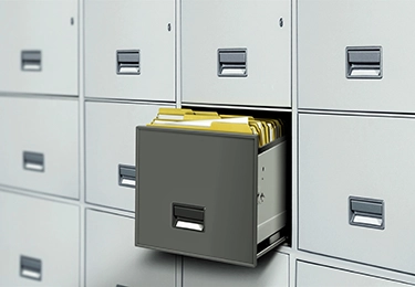 職場のレイアウト変更でデスクや書庫をまとめて移動させたいイメージ