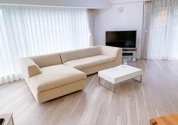 民泊の大きな部屋のイメージ