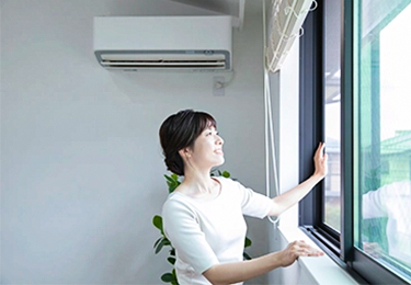 冷暖房効率を上げて、電気代を少しでも抑えたいイメージ"