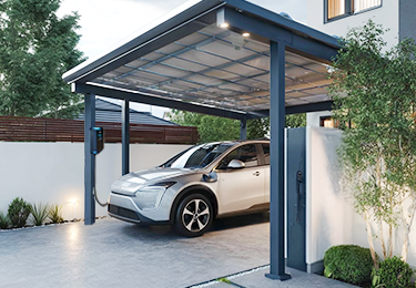 電気自動車（EV）対応の設備も視野に入れている企業のイメージ