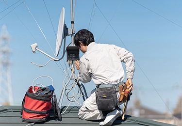 アンテナ工事のイメージ