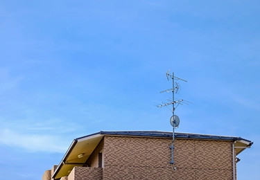 マンションの屋根のイメージ