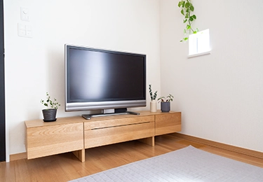 テレビまわりの配線をスッキリさせたい方にのイメージ