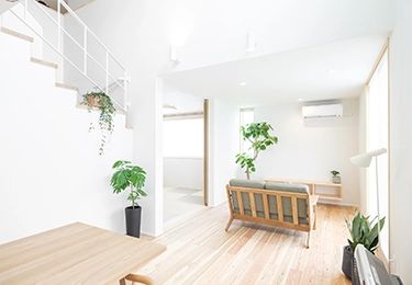 壁面を有効活用して空間をすっきりさせたいイメージ