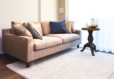 ファブリックソファーを清潔に保ちたい方のイメージ