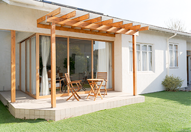 新築や引越しに合わせて庭づくりを始めたいイメージ