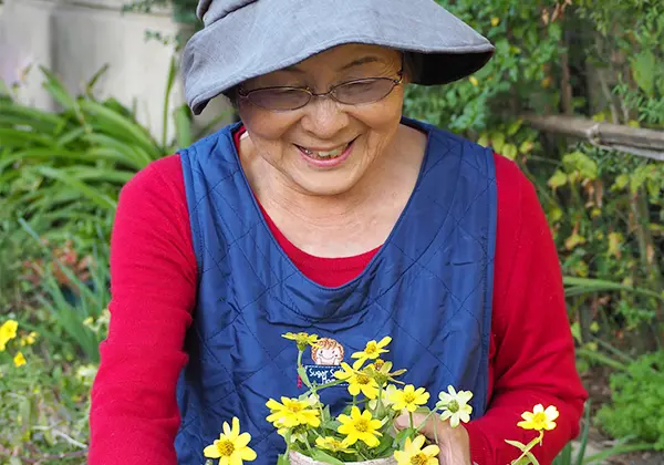 高齢者とのコミュニケーションのイメージ