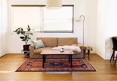 帰省や来客に備えた全体クリーニング後の除菌のイメージ