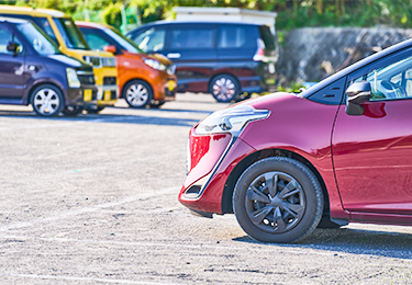 店舗駐車場(約150㎡)のイメージ