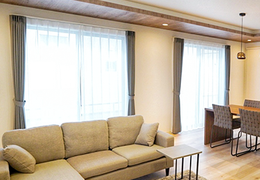 マンションリビングのイメージ