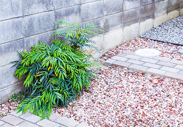 店舗（駐車場拡張に伴う塀撤去）のイメージ