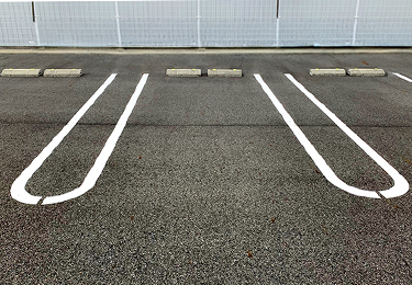 小規模オフィス駐車場(3台分)のイメージ