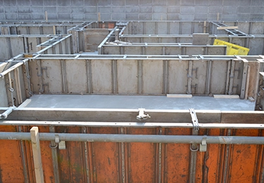 内装工事の骨組みからしっかり仕上げたいイメージ