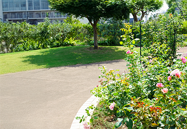 ホテル屋上庭園のイメージ