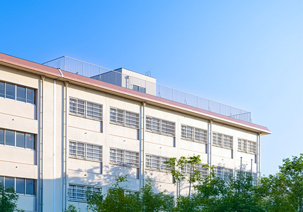 小学校(校庭周辺の側溝)房)