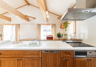 引越し前後でキッチンをリセットしたい方のご家庭のイメージ