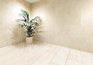 公共施設(200㎡・大理石床)のイメージ