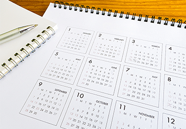 ”年間スケジュールで施設全体を計画的に清掃したい方のイメージ