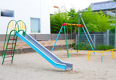 町内会管理のミニ公園(200㎡)のイメージ