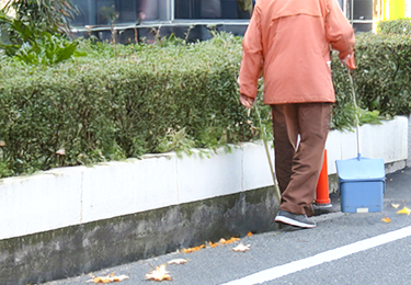 小規模クリニック(裏手+通路+桝清掃)のイメージ