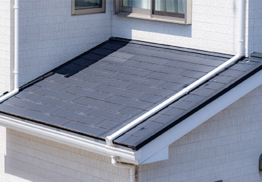 スタイリッシュな屋根のイメージ