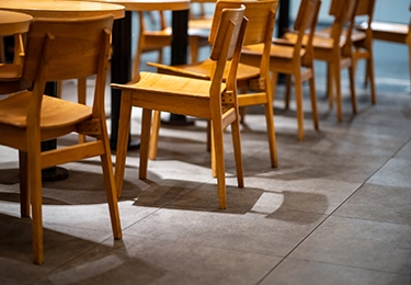 飲食店舗（厨房＋ホール 計35㎡）のイメージ