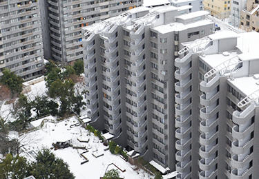 共用部の景観を維持したいマンション管理組合のイメージ