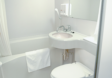 宿泊施設(ユニットバス複数室)のイメージ