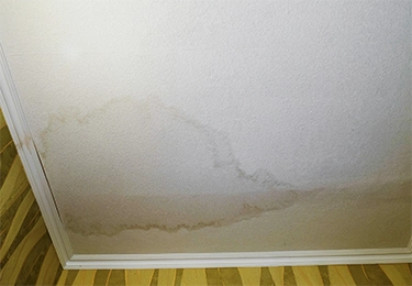 雨漏り・水染みなどで天井がシミになってしまった方にイメージ