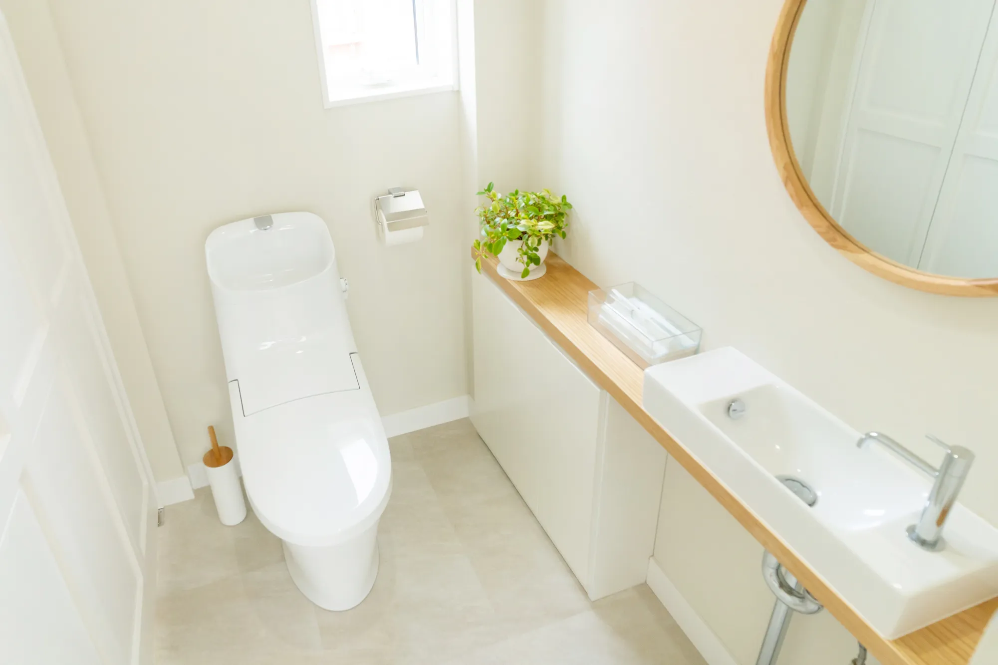 戸建てトイレ・洗面天井（2か所）のイメージ"