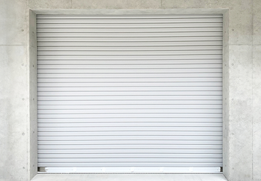 商業施設の搬出入口のイメージ