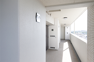 マンション共用廊下のイメージ