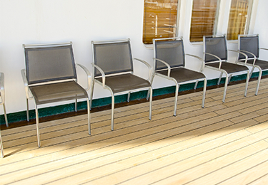 高齢者施設(屋上ウッドデッキ12㎡)のイメージ