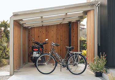 台風・大雨時の自転車倒壊や破損にお困りの方のイメージ